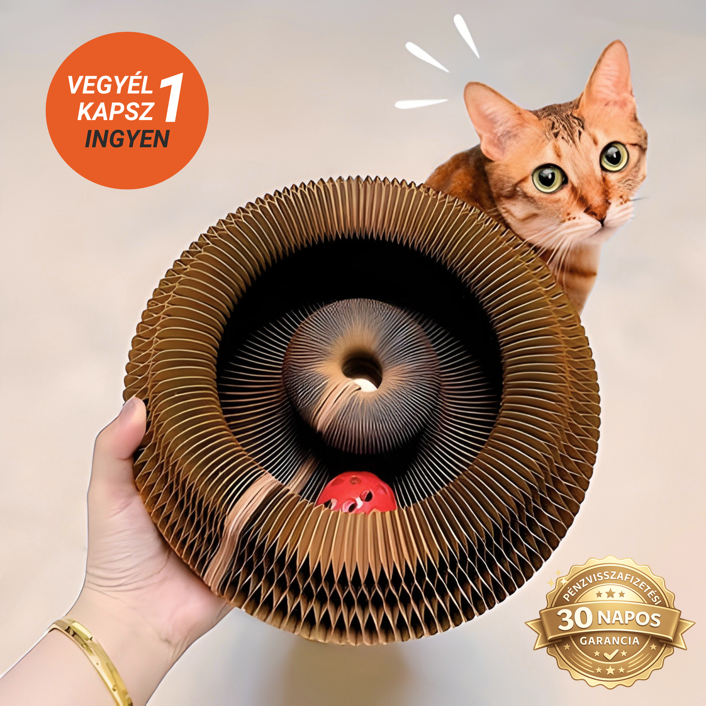 PawRoll™ Macska kaparófás játék