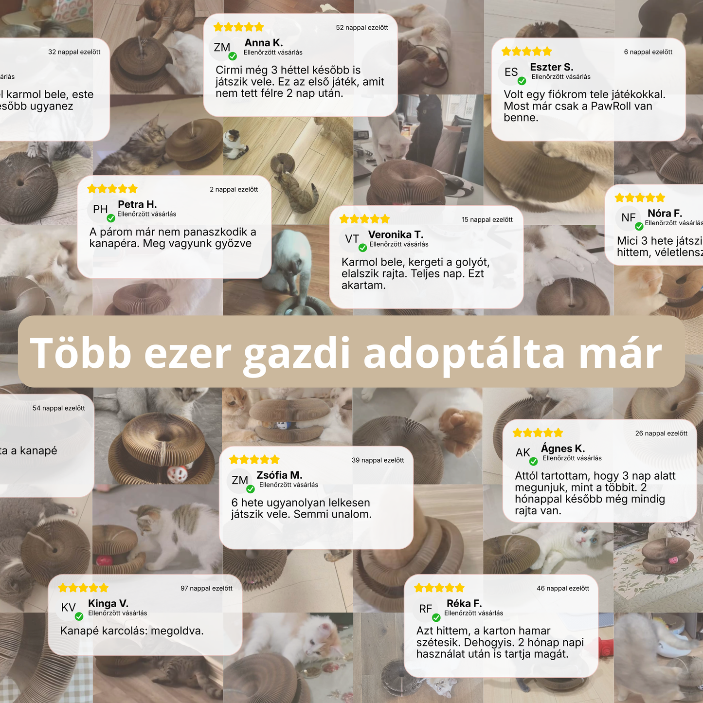 PawRoll™ Macska kaparófás játék